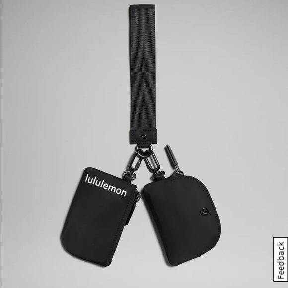 NWT Lululemon Athletica Dual Pouch Wristlet